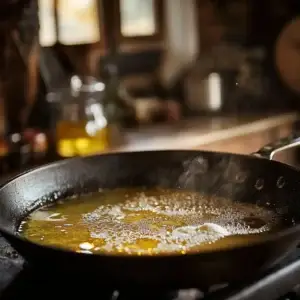 A golden-brown, crispy Country Fried Chicken with a crunchy coating, served alongside mashed potatoes and gravy.