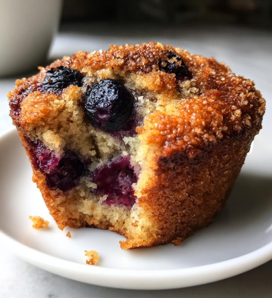 Muffinki jagodowe (bezglutenowe, opcja bez nabiału)