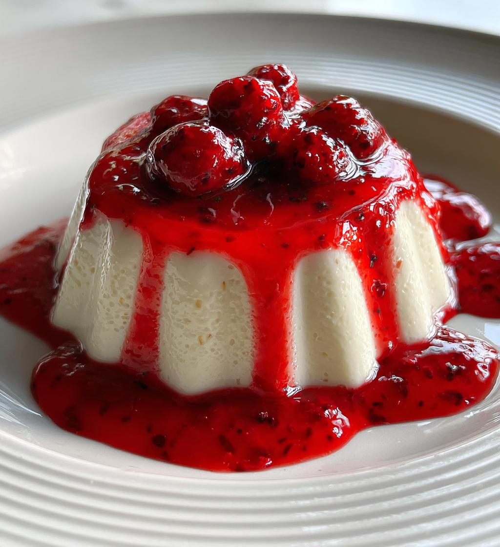Panna cotta - detail 1