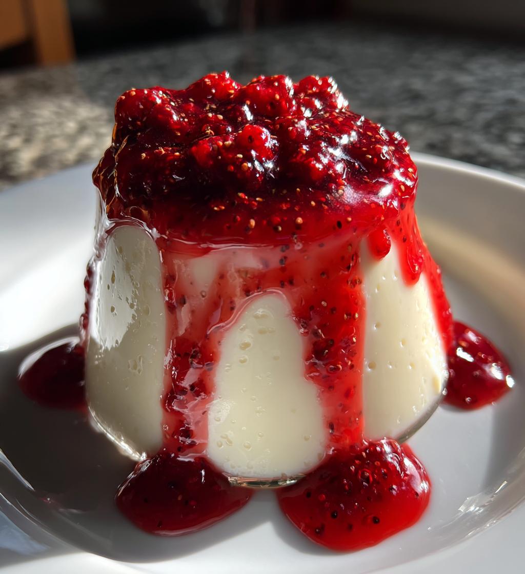 Panna cotta - detail 2