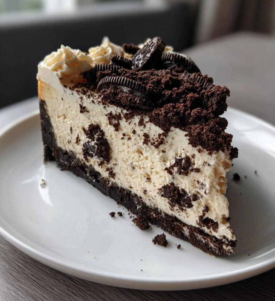 Sernik Oreo bez pieczenia