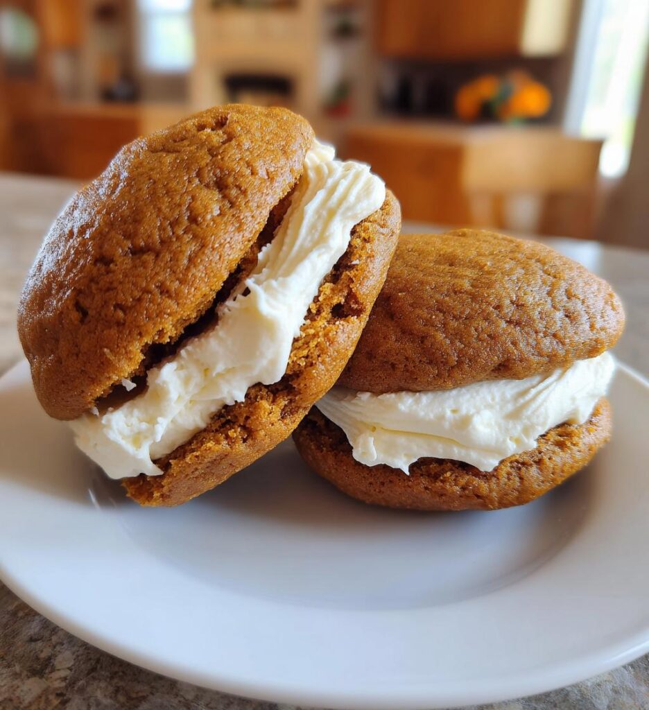 apple cider whoopie pie cookies