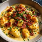 bacon cheddar gnocchi soup