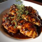 balsamic fig glazed chicken