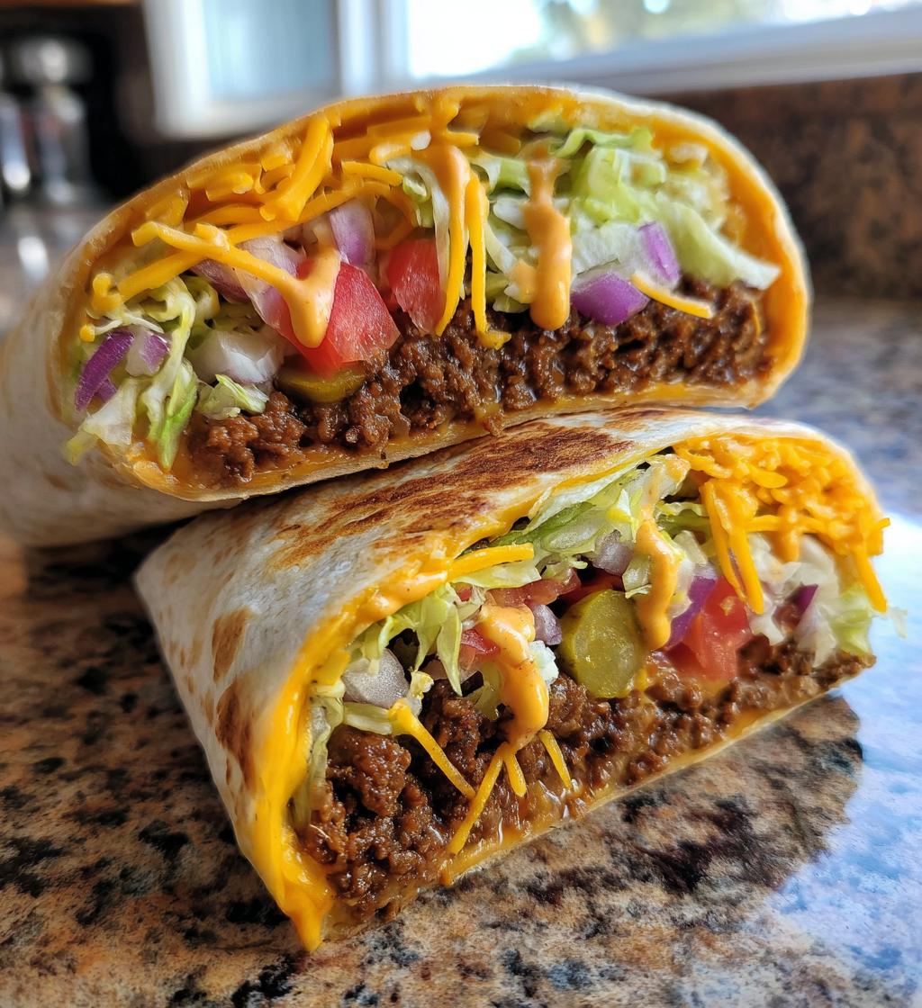 big mac wraps