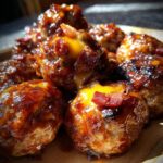 bourbon bbq bacon cheeseburger meatballs
