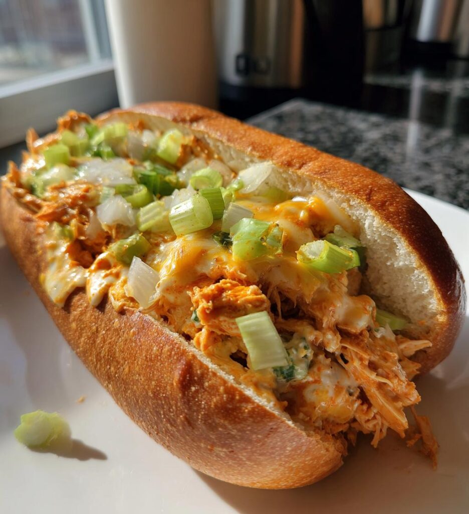 buffalo chicken cheesesteak