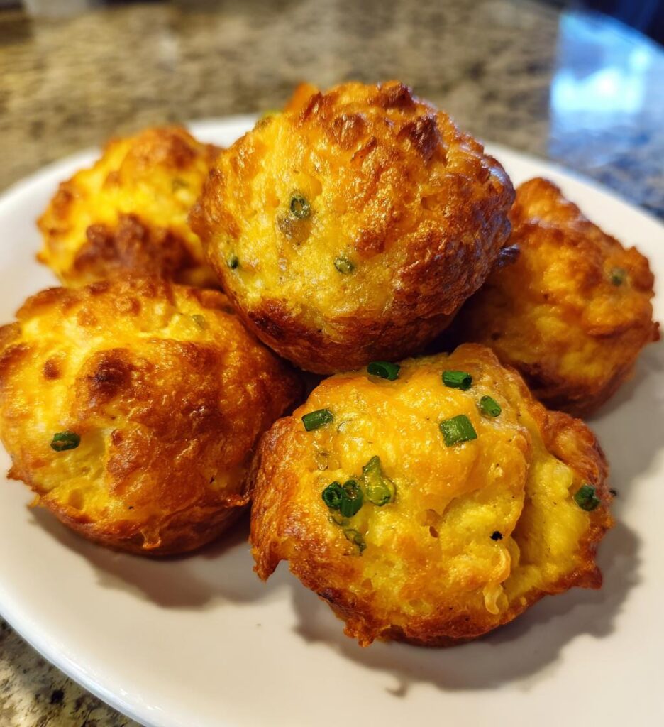 cheesy mashed potato puffs