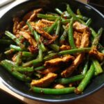 chicken and green bean stir fry