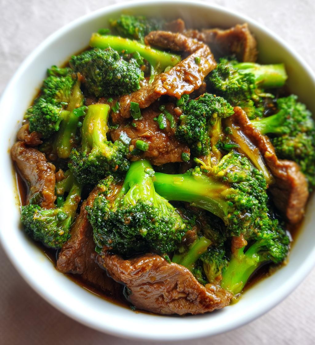 chinese beef and broccoli