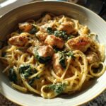 creamy boursin chicken pasta