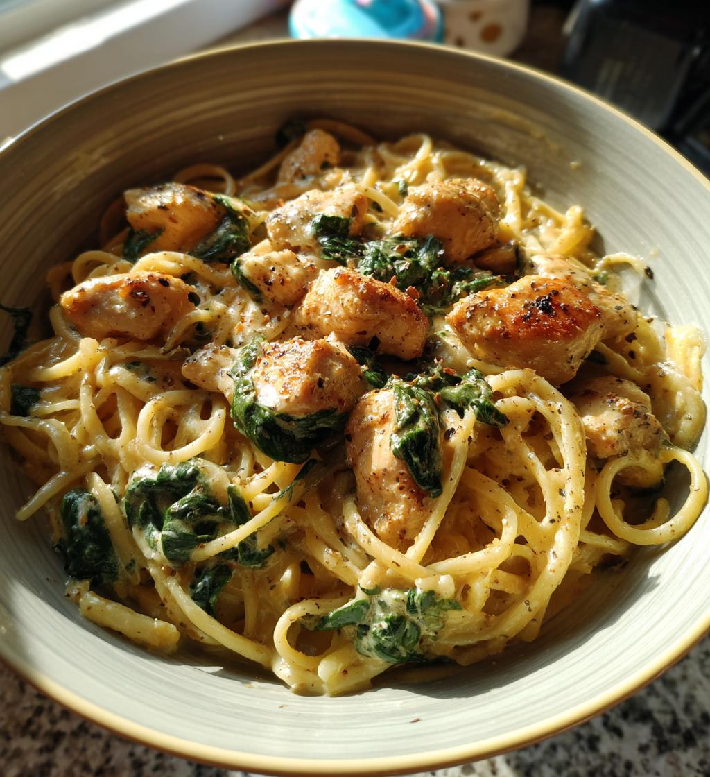 creamy boursin chicken pasta