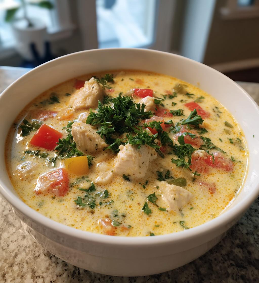 creamy cajun chicken soup