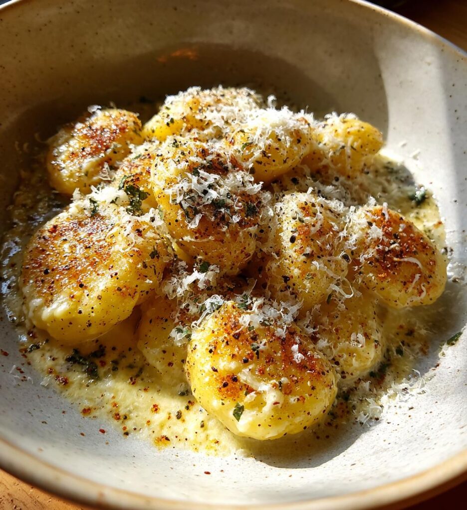 creamy garlic sauce potatoes