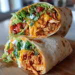firecracker chicken wraps