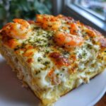 garlic butter shrimp scampi lasagna