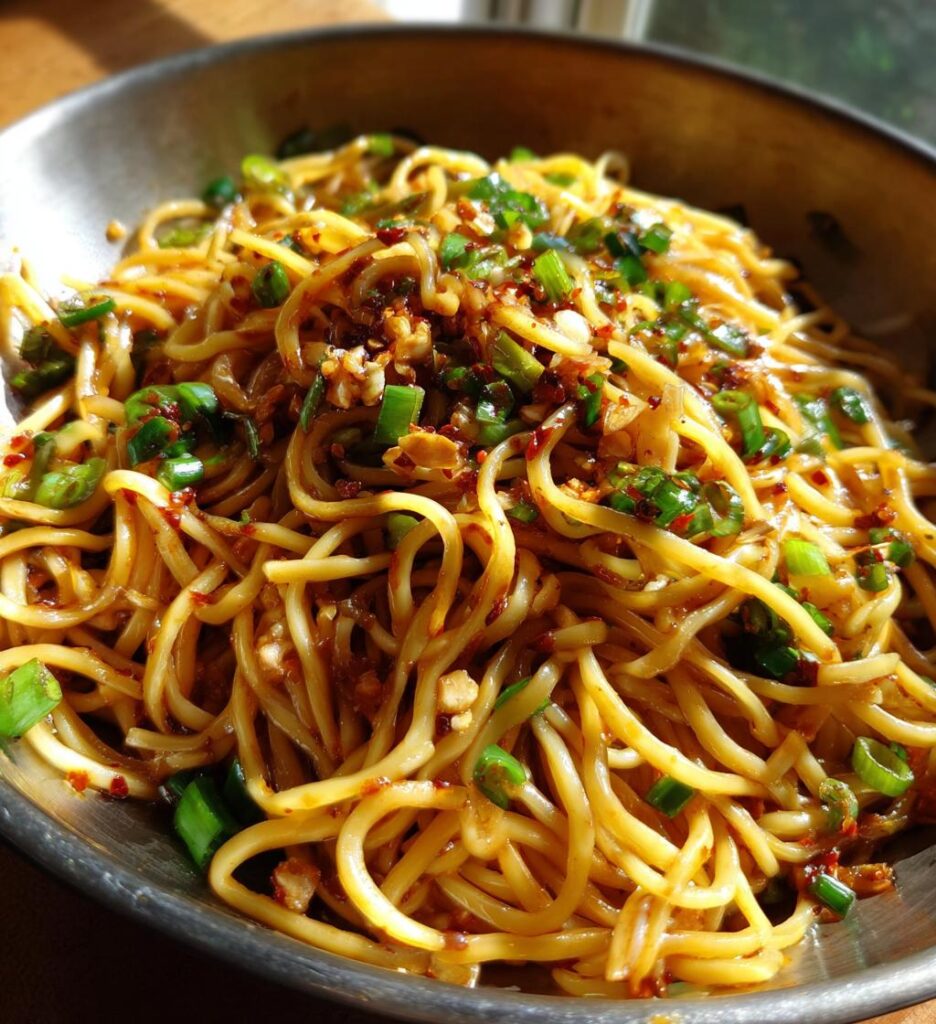 garlic chilli noodles