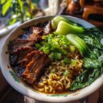 ginger glazed chicken ramen