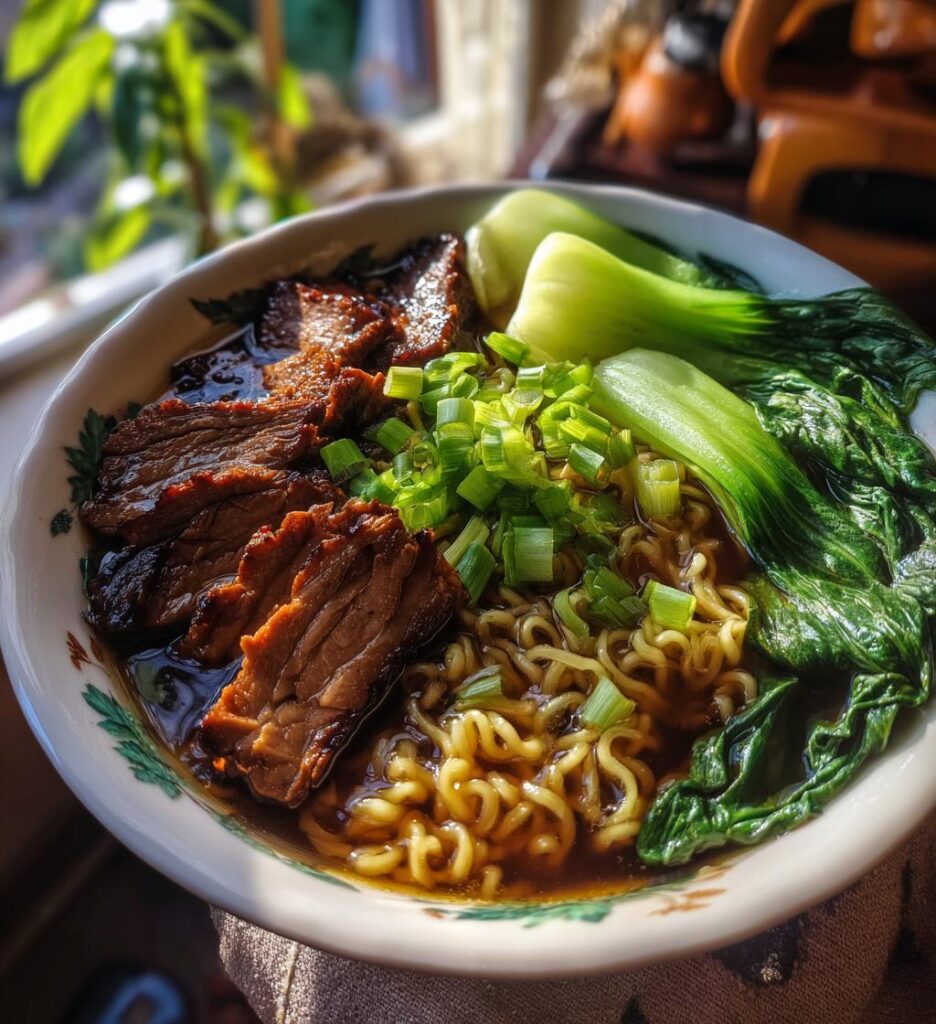 ginger glazed chicken ramen