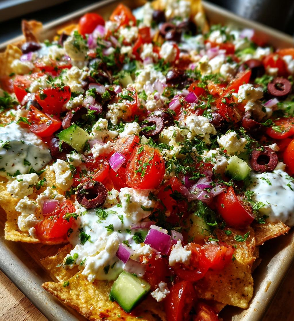 greek nachos