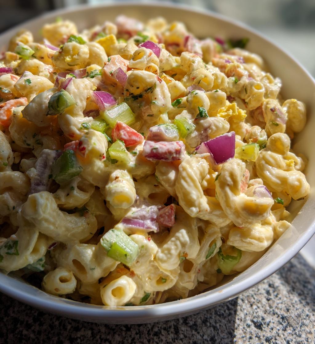 guy fieris macaroni salad