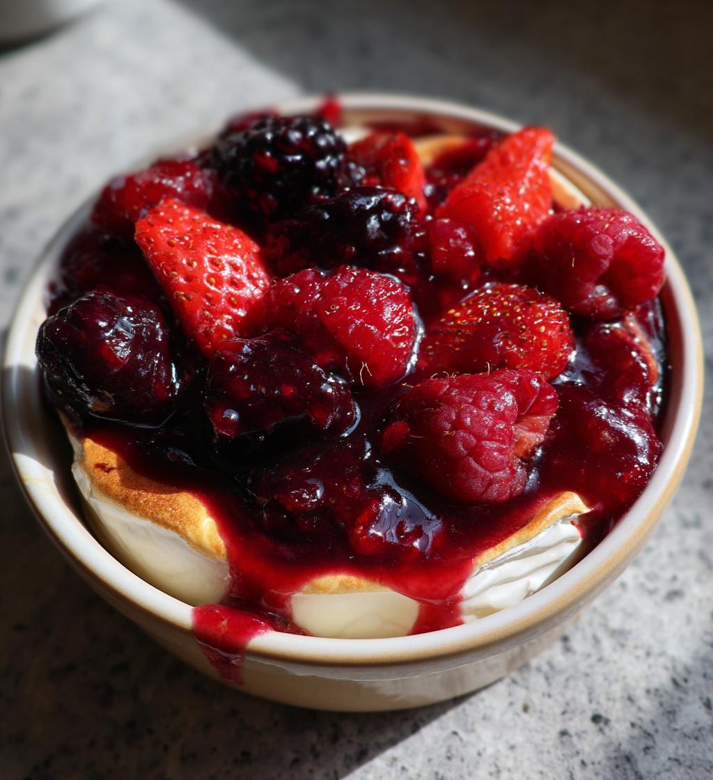 halloween bloody baked brie