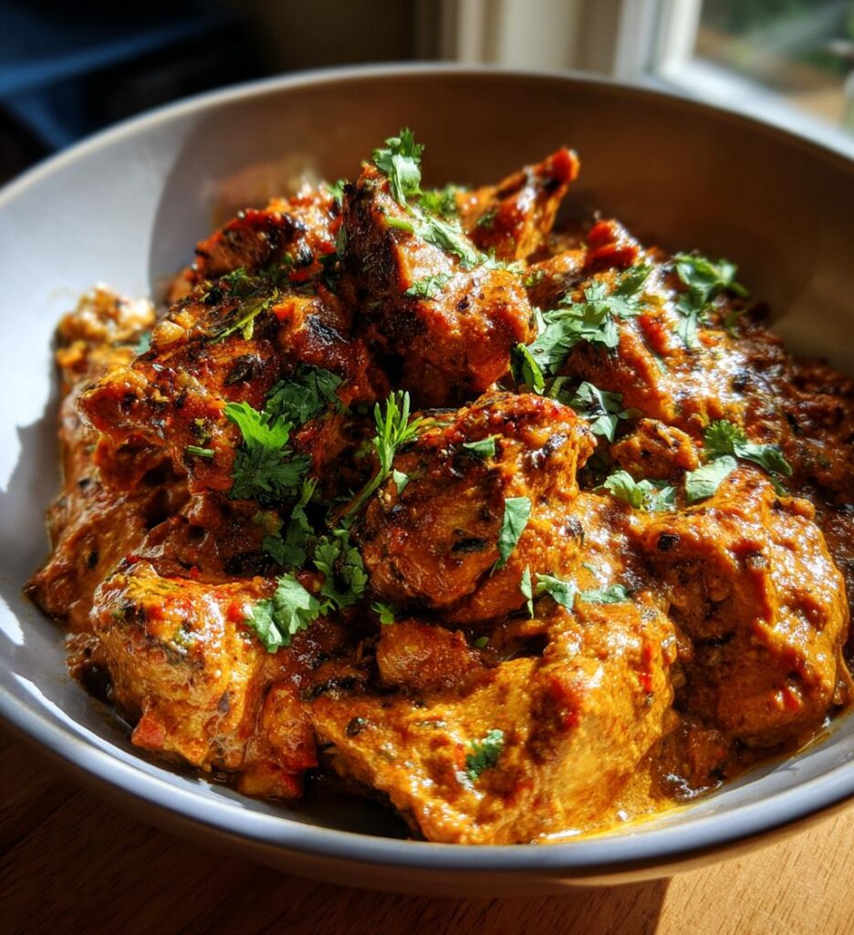 homemade butter chicken