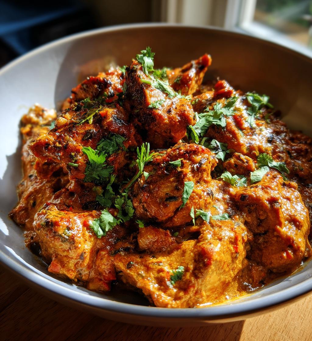 homemade butter chicken