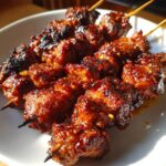 korean chicken skewers