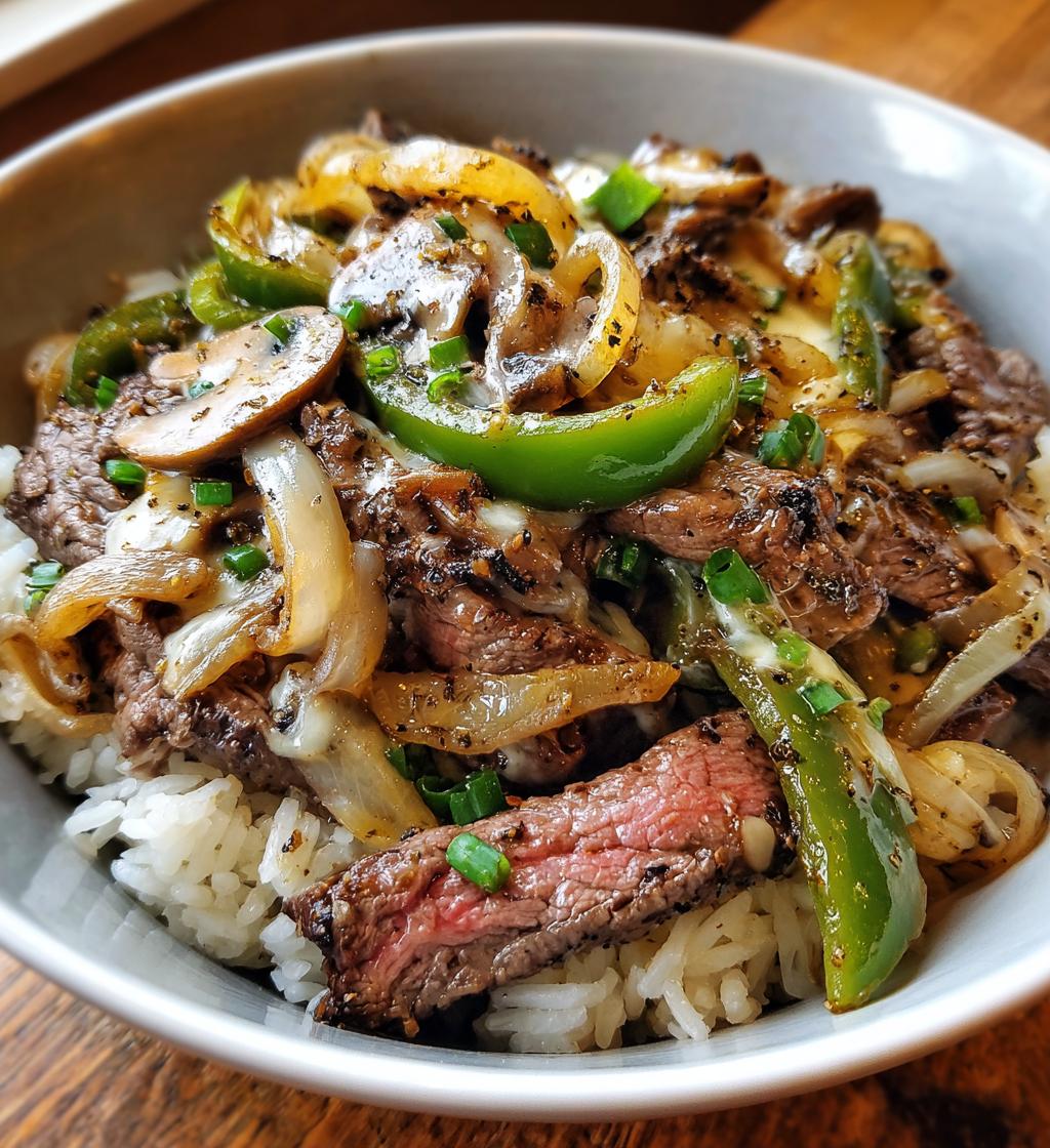 philly cheesesteak bowls