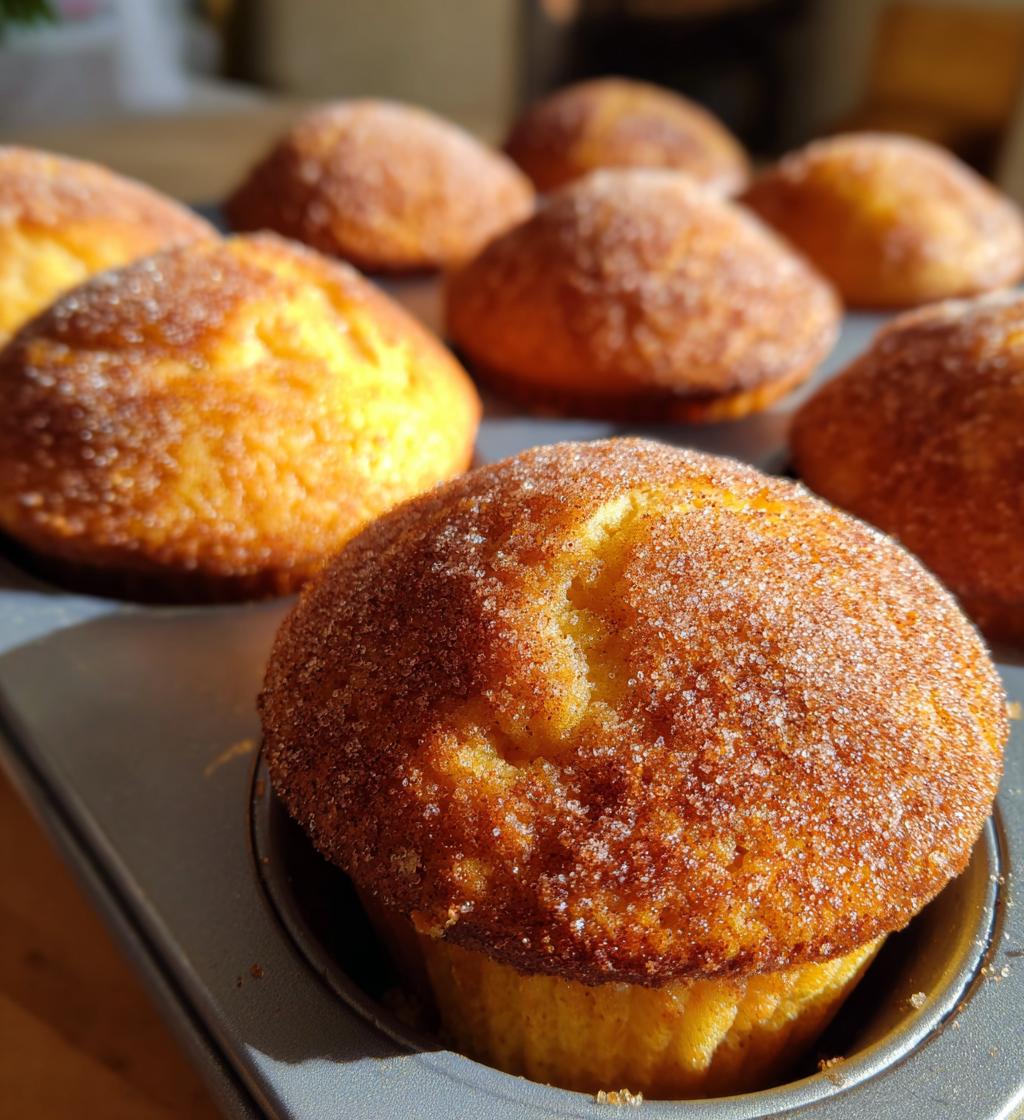 pumpkin cinnamon roll muffins