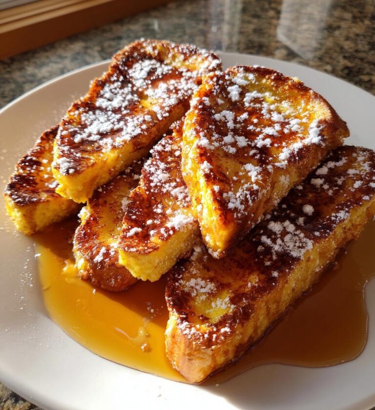 pumpkin french toast breakfast