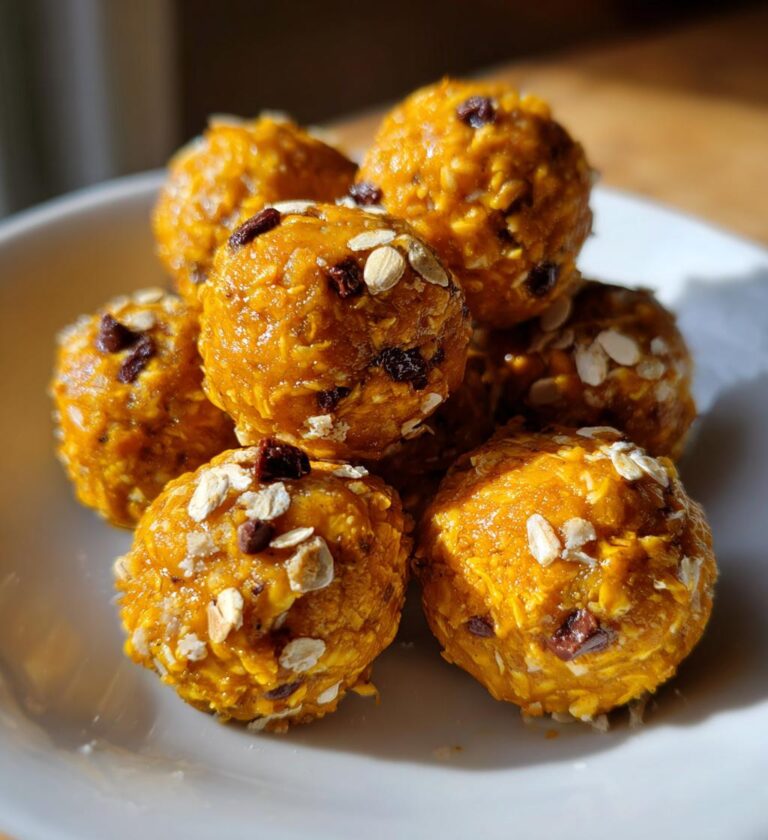 pumpkin protein balls