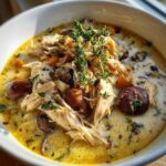 rotisserie chicken and mushroom soup