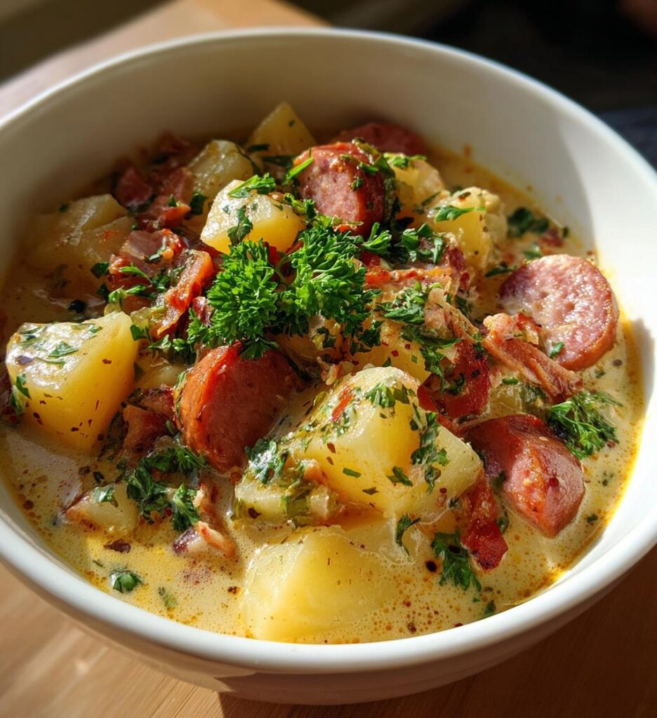 sausage potato soup