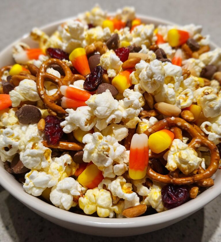 scarecrow crunch snack mix