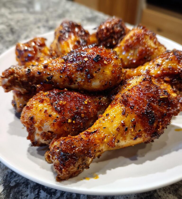 seasoned crispy chicken drumsticks