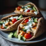 sheet pan chicken pitas