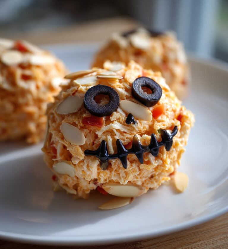 skellington cheese ball appetizer
