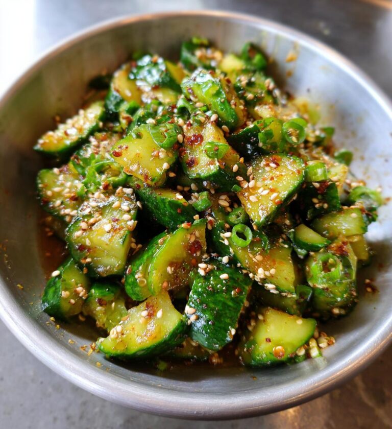 smashed cucumber salad