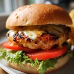 spicy chipotle chicken burger