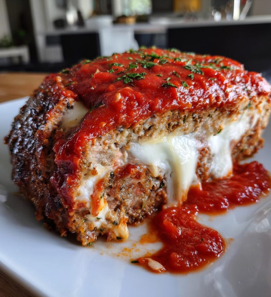 stuffed italian meatloaf