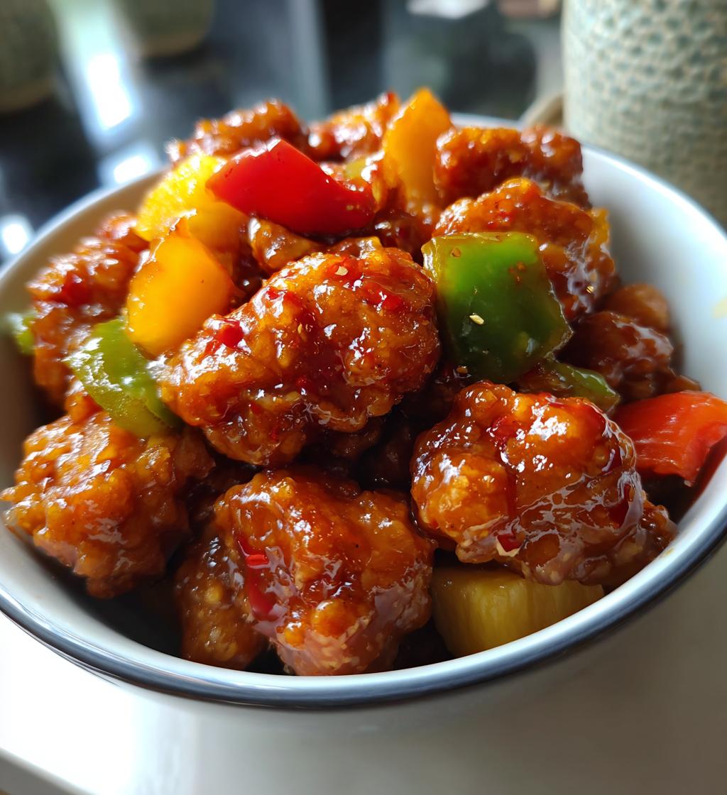sweet and sour chicken