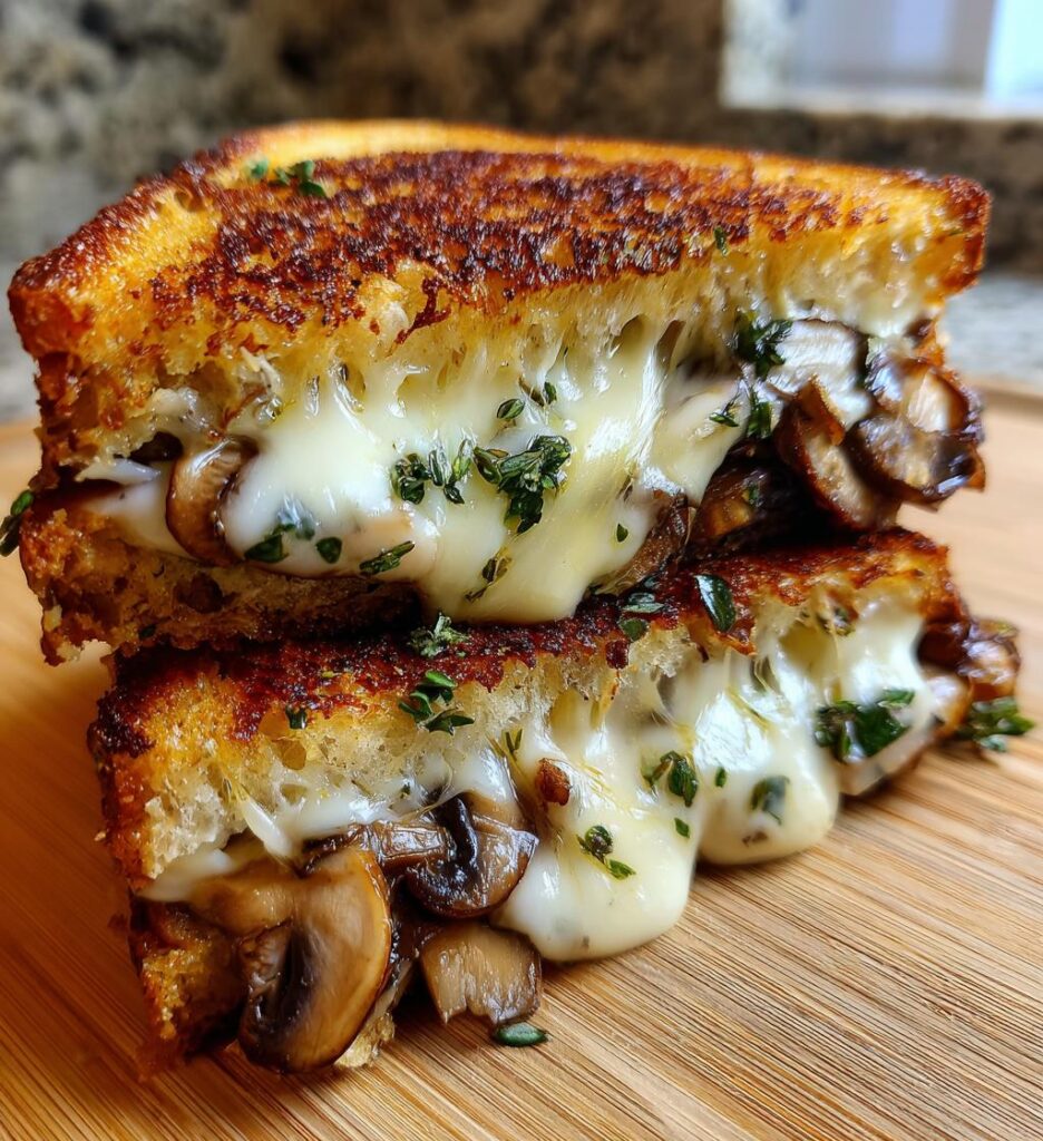 swiss mushroom melt