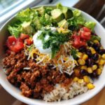 taco rice bowl