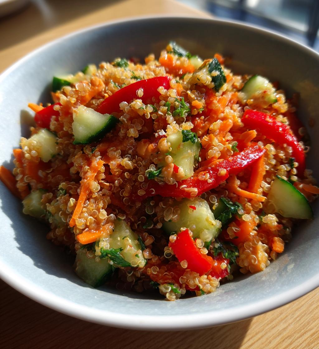 thai quinoa salad