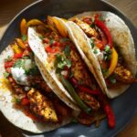 air fryer chicken fajitas