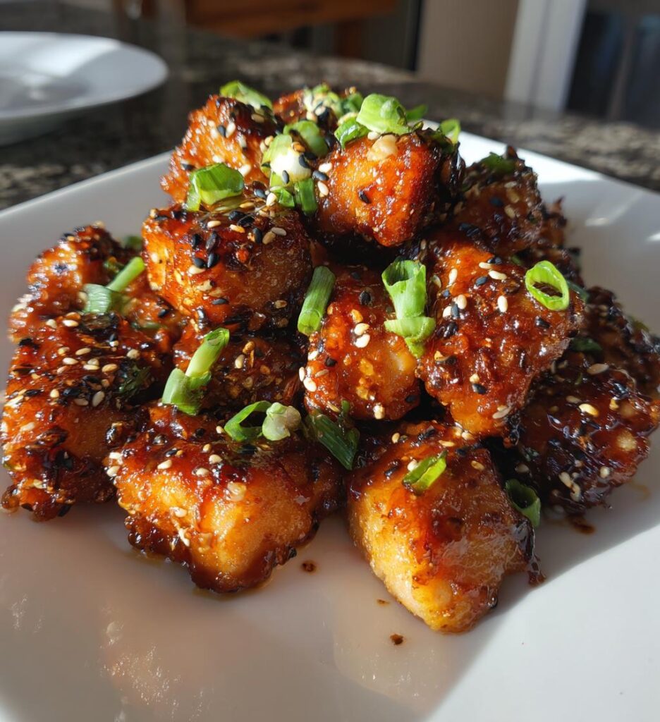 air fryer salmon bites with honey soy glaze recipe