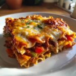 air fryer taco lasagna