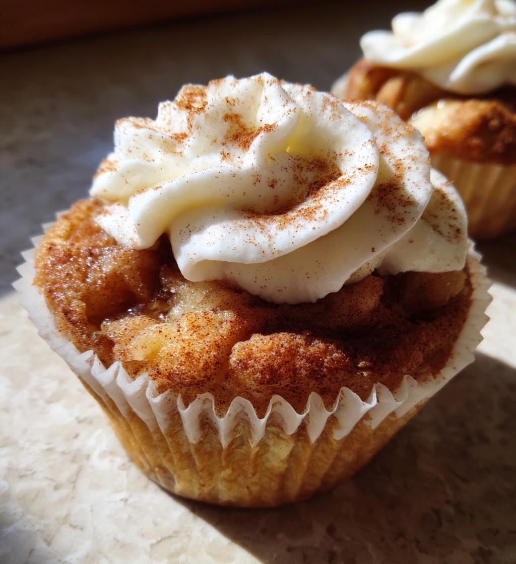 apple pie cupcakes